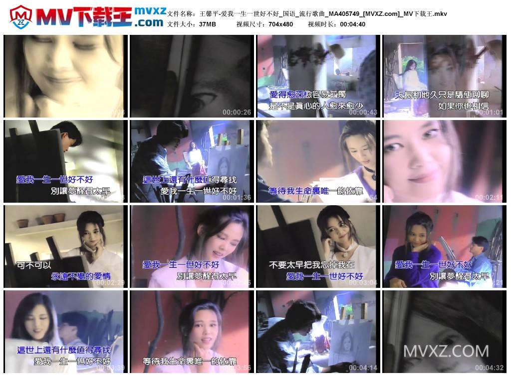 王馨平-爱我一生一世好不好_国语_流行歌曲_MA405749